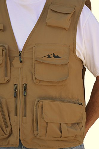 Outdoor-Fly-Fishing-Vest-with-16-Pockets-Breathable-active-wear-Jacket-for-Fishing-Photography-Sports-Hiking-Cycling-and-Hunting-Lightweight-Mesh-Fabric-great-to-hold-all-your-Gear Outdoor-Fly-Fishing-Vest-with-16-Pockets-Breathable-active-wear-Jacket-for-Fishing-Photography-Sports-Hiking-Cycling-and-Hunting-Lightweight-Mesh-Fabric-great-to-hold-all-your-Gear