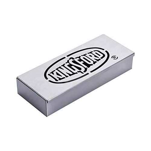 Kingsford Stainless Steel Smoker Box for Grill Smoking Box for All