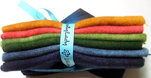 100% Hand Dyed Wool WoolyLady Little Livelies Autumn in the Air Limited Edition 6 Color Collection