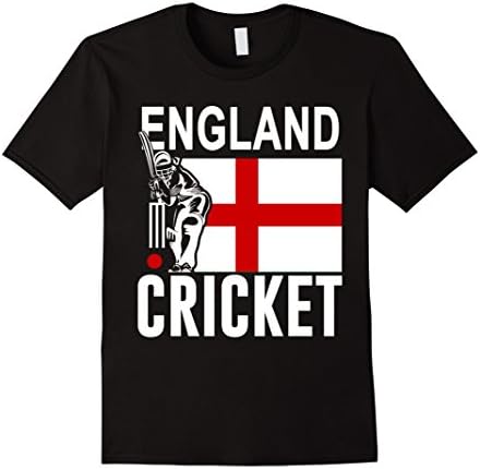 Mens England Cricket tShirt XL Black