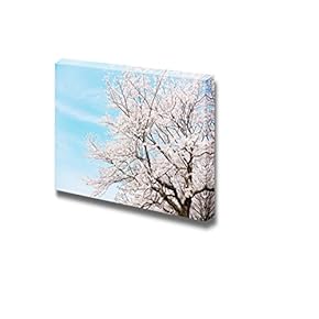 Canvas Prints Wall Art - Cherry Blossom | Modern Wall Decor/Home Decoration Stretched Gallery Canvas Wrap Giclee Print. Ready to Hang - 12" x 18"