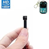 ENKLOV HD 1080P Spy Hidden Mini Camera Video & Photo Camcorder Security Nanny Portable Cam with Motion Detection,Wireless Remote Control