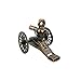Treasure Gurus Civil War Era Hand Crank Gatling Gun Die Cast Miniature Replica Pencil Sharpener
