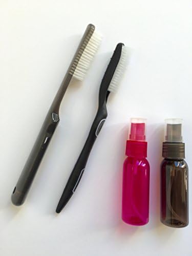 Edge Control Gel Styling Brush set with Travel Sprayers