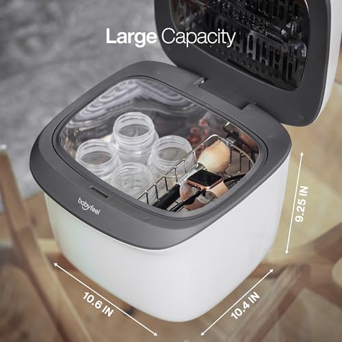 UV Light Sanitizer, UV Box Sanitizer, Conveniently Sanitizes in Minutes, Large Capacity, No Cleaning Required, Touch Control