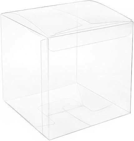 Amazon Toptommy クリスタルボックス クリアケース クリアボックス ギフトケース ギフト箱 透明ケース 収納 ディスプレイケース 陳列 ケース 50枚 5x5x5cm ギフトボックス 文房具 オフィス用品