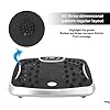 Jiasuz-Vibration-Plate-Exercise-Machine-Full-Whole-Body-Workout-Home-Massager-and-Fitness-Platform-Weight-Loss-Toning-with-Resistance-BandRemote-Control-and-Support-220IbsSilver Jiasuz Vibration Plate Exercise Machine Full Whole Body Workout Home Massager and Fitness Platform Weight Loss & Toning, with Resistance Band,Remote Control and Support 220Ibs,Silver