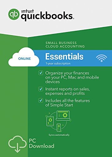 Quickbooks Online Essentials - 1 Year Subscription Renewal