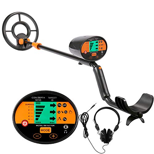 VISLONE Metal Detector High Sensitivity Handheld Underground Metal Detector Digital Display Underground Gold Silver Copper Diamond Detecto Metal Search Instrument Kit with Headphone - Thumbnail 7
