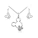 Mall of Style Mickey Jewelry Necklace and Earrings Set - Trendy Character Jewelry for Teenage Girls