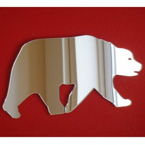 Super Cool Creations Grizzly Bear Mirror - 60cm x 45cm