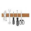 40cm-Magnetic-Knife-Holder-for-Wall-Wooden-Hanging-Magnetic-Knife-Strip-with-Screws-Easy-Storage-for-Kitchen-Knives-Metal-Utensils-Tools-and-General-Organisation-Horizontal-Knife-Rack 40cm Magnetic Knife Holder for Wall, Wooden Hanging Magnetic Knife Strip with Screws, Easy Storage for Kitchen Knives…