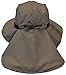 Tirrinia Wide Brim Hat with Neck Flap - Outdoor Sun Protection Fishing Cap, Perfect for Hiking, Hunting, Boating, and Outdoor Adventure Khaki