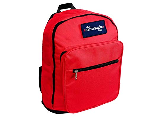 Complete Earthquake Bag - Emergency kit for earthquakes, hurricanes, floods + other disasters (1 person, 3 days)
