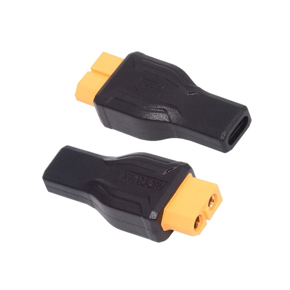 NFHK Adapter XT60 Female SC100 Protocol to Type-C Female Fast Charging Adapter for RC Lipo Battery Quadcopter Multicopter Aeromodelling — image 1