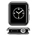 hoco. Case for Apple Watch iWatch TPU Plated Plating Protective Bumper Cover Ultra-Thin Scratch-Resistant Flexible Slim Lightweight Cover for Series 2 (42MM-Black)