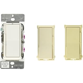 Leviton DSL06-1LZ Decora Universal Dimmer, 300W LED & CFL/600W