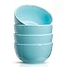 Sweese 1133 Porcelain Bowls - 22 Ounce for Cereal, Soup, Rice, Salad - Set of 4, Turquoise