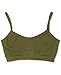 Soul Flower Organic Cotton Bralette Bra for Women - Ladies Eco-Friendly Wirefree Sports Bra - Made in The USA