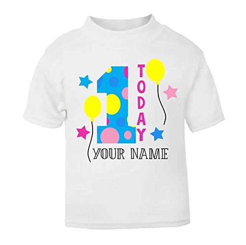 personalised first birthday t shirt