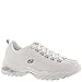 Skechers Sport Women's Premiums Sneaker, White/Blue, 10 M US