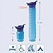 Emergency Toilet Urinal Urine Outdoor Shrinkable for Men,Women and Kids Toilet Potty Pee Bottle in Travel,Camping,Traffic jam and Queuing