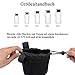 Wheelchair Drink Cup Holder Three Strap Adjustable Stroller Bottle Holder for Rollator Rolling Walker Transport Chairs Stroller Bike Universal Water Blackthumb 1