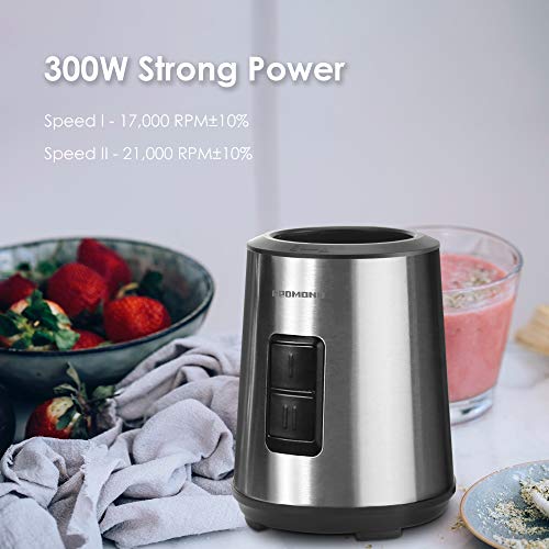 Personal Blender, REDMOND Countertop Smoothie Blender, 300W Single