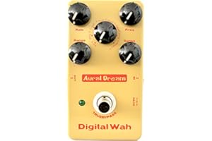 Aural Dream Wah Guitar Effect Pedal includes 8 Wah modes with Multiple Wah and Tremolo wah,True bypass.