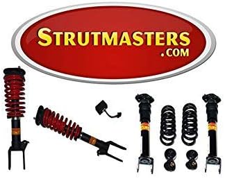 Strutmasters 4 Wheel Air Suspension Conversion Kit With Suspension Warning Light Module for 2006-2013 Mercedes R500