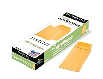 Quality Park Coin and Small Parts Envelope, 2.25 x 3.5-inches, Brown Kraft, Pack of 500 (50162)