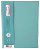 Martha Stewart Home Office with Avery Blue Shagreen Smooth Finish Small-format Binder, 1
