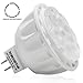 TORCHSTAR AC/DC 12V 6W MR16 LED Bulb - Beam Angle Adjustable LED Spotlight (25° 40° 55°) - Warm White 2700K GU5.3 Base Sharp LED Chip for Home, Recessed, Accent, Track Lighting