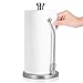 Adoric Life Stand Up Paper Towel Holder, Easy Tear, Sturdy Stainless Steel, Paper Towel Dispenser with Weighted Base for Tissue and Garbage Bags in Roll