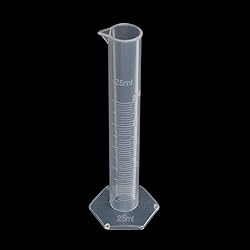 Othmro Plastic Graduated Measuring Cylinder 25ml