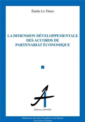 La  dimension développementale des accords de partenariat économique