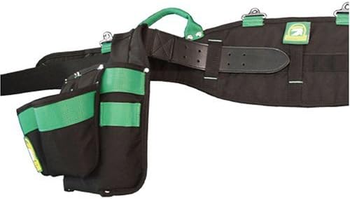 Gatorback LARGE Pro-Comfort Back Support Belt. 1250 Duratek Nylon Belt with Molded Air Channel Padding, Carrying Handles and Suspender Loops. Contractor Pro (Large 35"-39" Inch Waist)