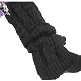 Leg Warmers,Haoricu Women Fall Winter Knit Crochet Fashion Leg Warmers Legging
