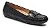 Vionic Women's Chill Larrun Loafer - Ladies Walking Shoes with Concealed Orthotic Arch Support Black Snake 8 Medium US