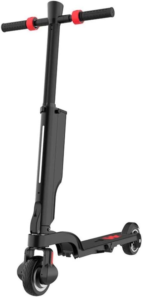 TINSAHW Portable folded electric scooter 5.5 inch Adult electric scooter with Bluetooth hi-fi Can be placed in a backpack