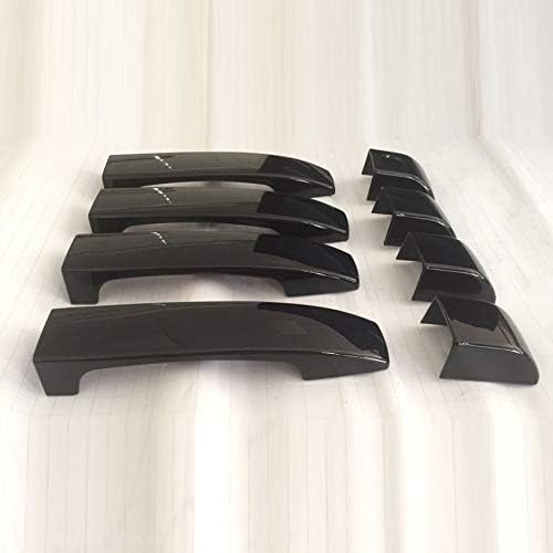 Gloss Black ABS Door Handle Covers Trim for Land Rover Range Vogue L322 02-12