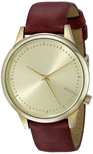 KOMONO Women's KOM-W2452 Estelle Classic Analog Display Japanese Quartz Red Watch