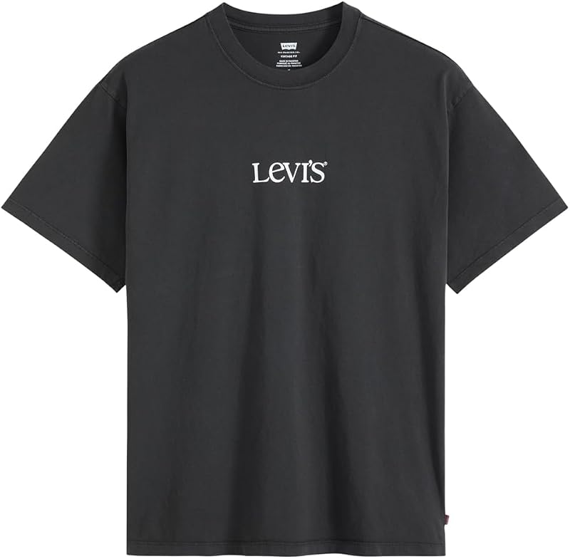 Camiseta Vintage Fit Graphic tee para Hombre (1 Unidad), Ssnl Logo 7 Jet Black, L — foto 5 de 6