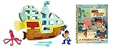 Jake and the Never Land Pirates Submarine Bucky's Never Sea Adventure with A Skipping Day (Little Golden Book)