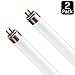 Luxrite LR20841 (2-Pack) F21T5/830 21-Watt 3 FT T5 Fluorescent Tube Light Bulb, Soft White 3000K, 1850 Lumens, G5 Mini Bi-Pin Base