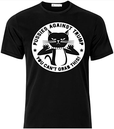 PUSSIES AGAINST TRUMP Super MMA Shop T Shirt Color Black Size XL