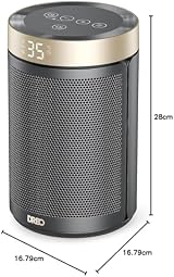 Dreo 1500W Electric Heater with Remote, 3 Modes & Timer, Gold Atom 316 view 8