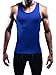 NELEUS Men's 3 Pack Athletic Compression Under Base Layer Sport Tank Top