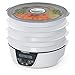 Presto Dehydro Electric Food Dehydrator, 6 trays, white and black