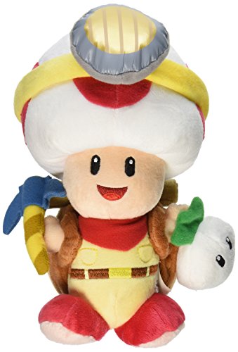 Little Buddy Super Mario Bros. Captain Toad Standing Pose Stuffed Plush, 9